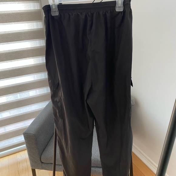 Black Parachute Pants - Picture 2 of 3